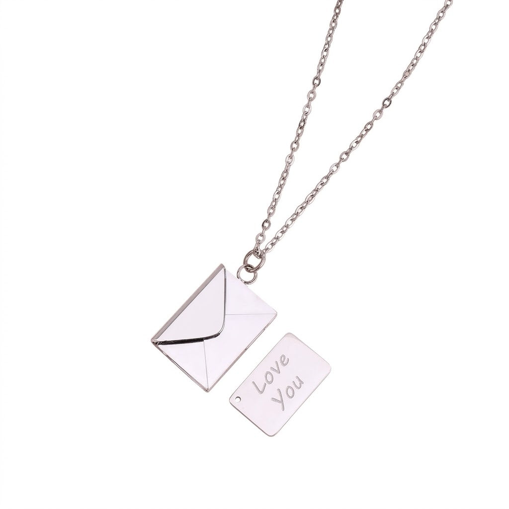Personalized "I Love You" Pendant Necklace