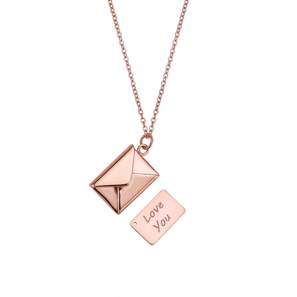 Personalized "I Love You" Pendant Necklace