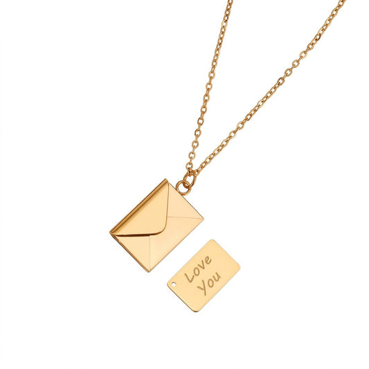 Personalized "I Love You" Pendant Necklace